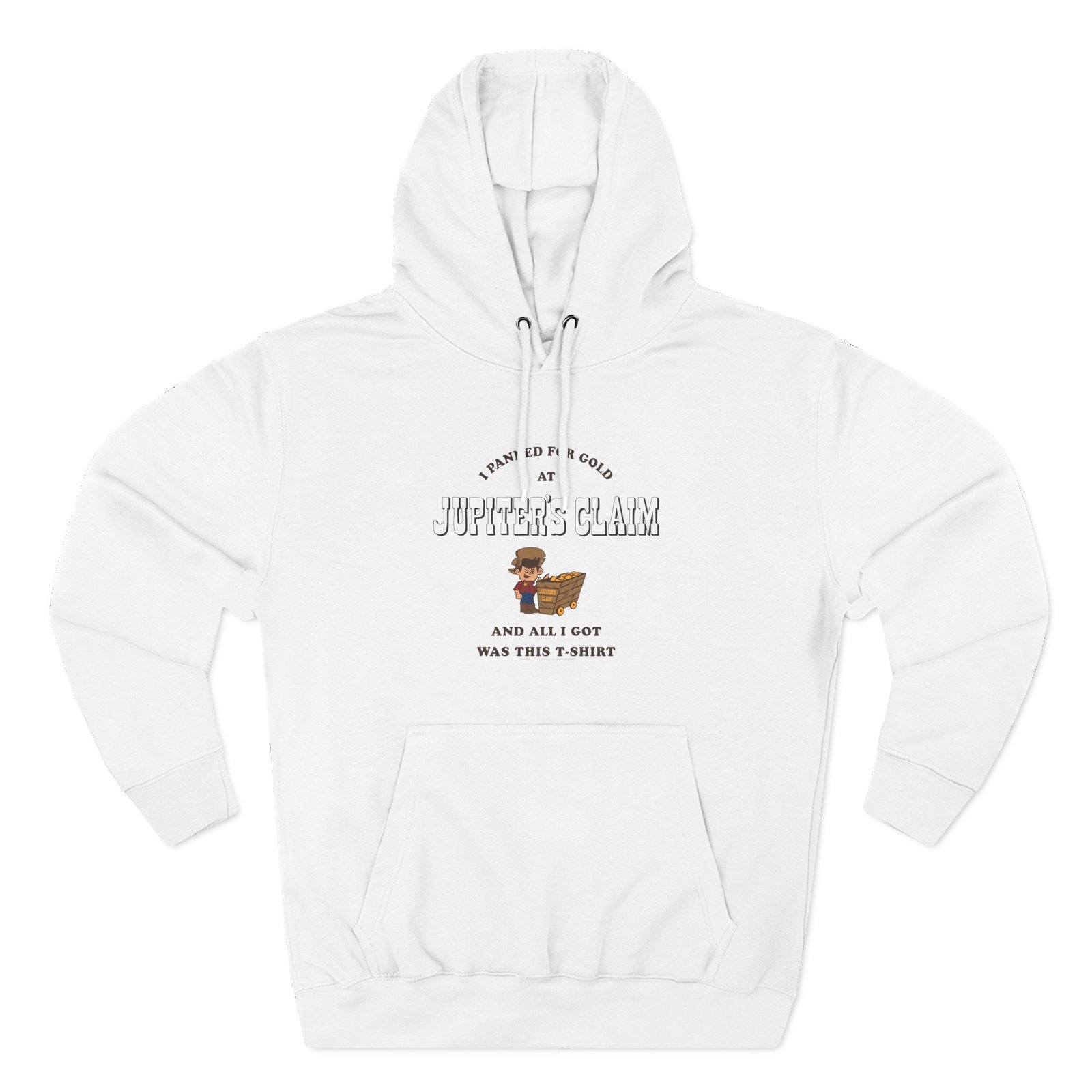 Nope Three-Panel Fleece Hoodie