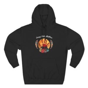 Lily Gladstone Three-Panel Fleece Hoodie