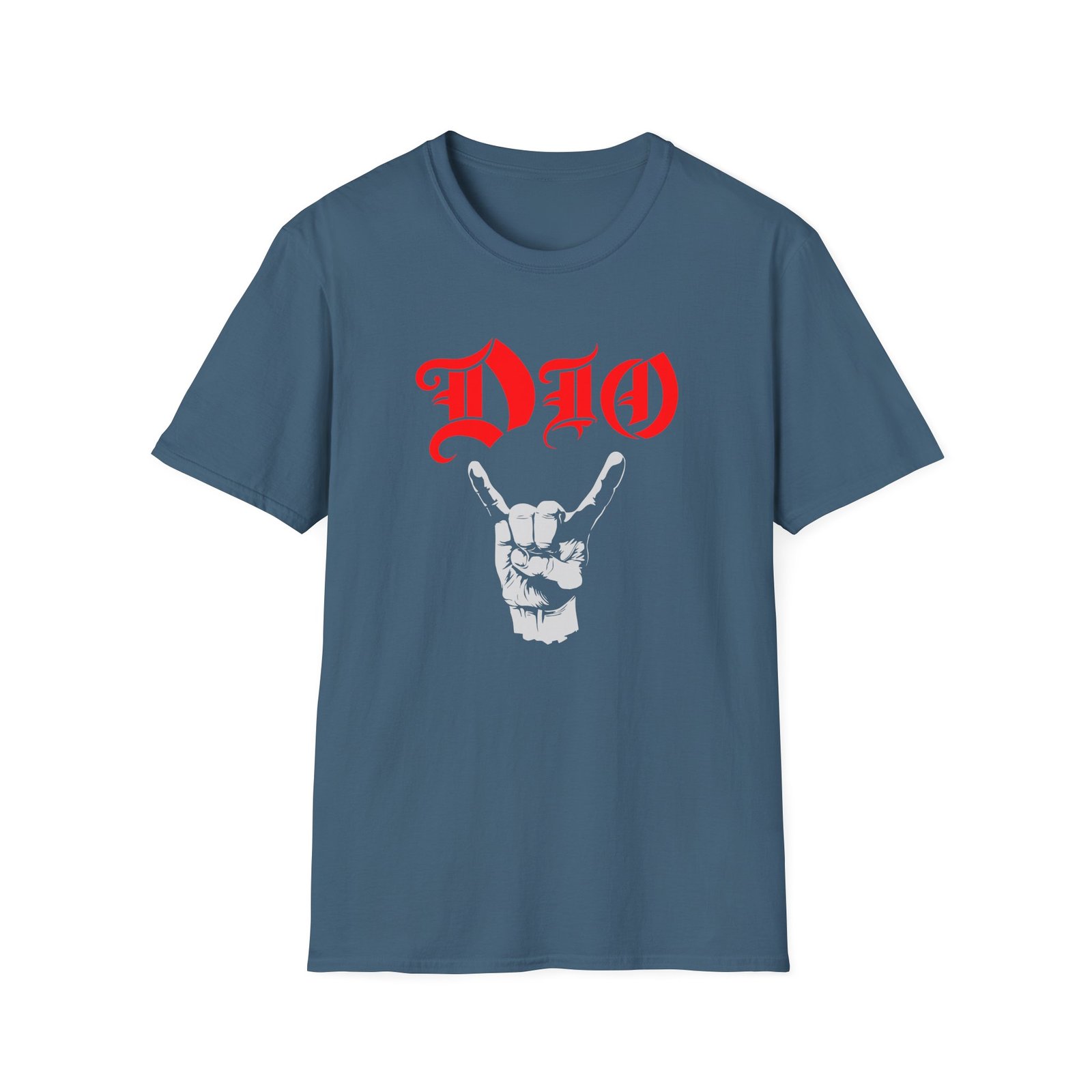 Dio Devil Horns Unisex Softstyle T-Shirt