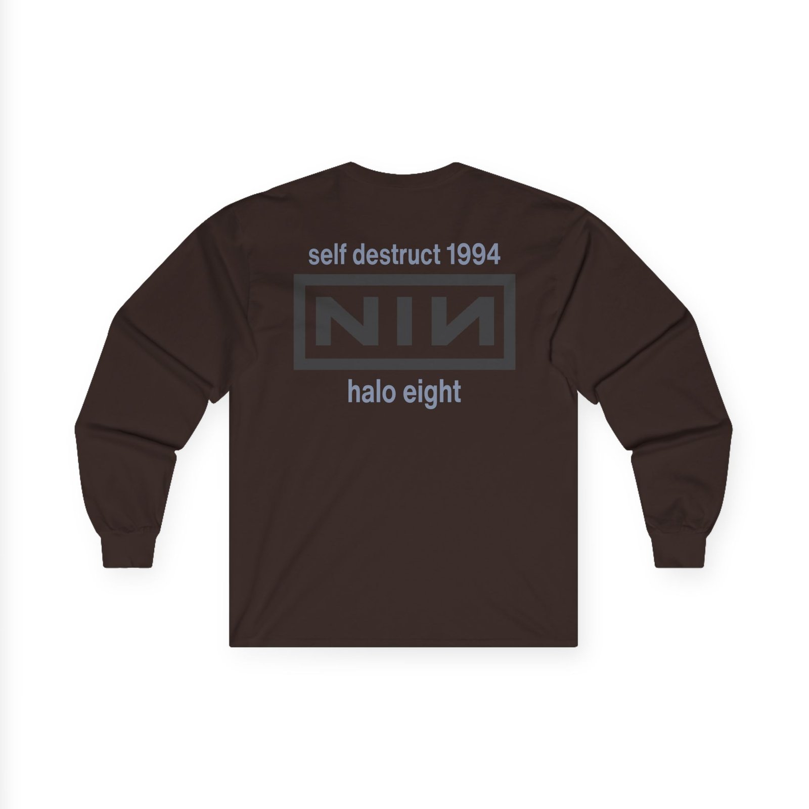 Nine Inch Nails Self Destruct Tour Unisex Ultra Cotton Long Sleeve Tee