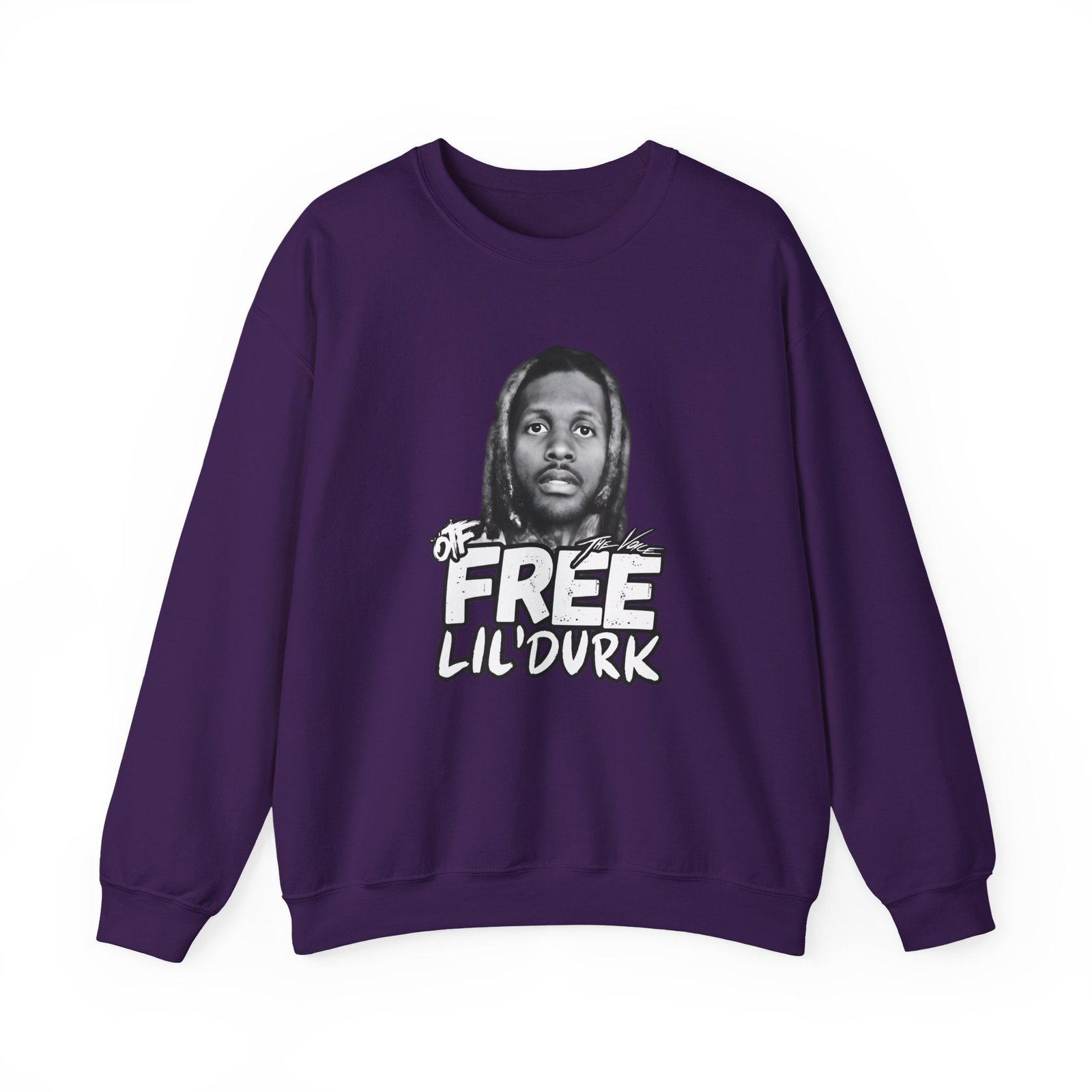Lil Durk Free Durk Unisex Heavy Blend™ Crewneck Sweatshirt
