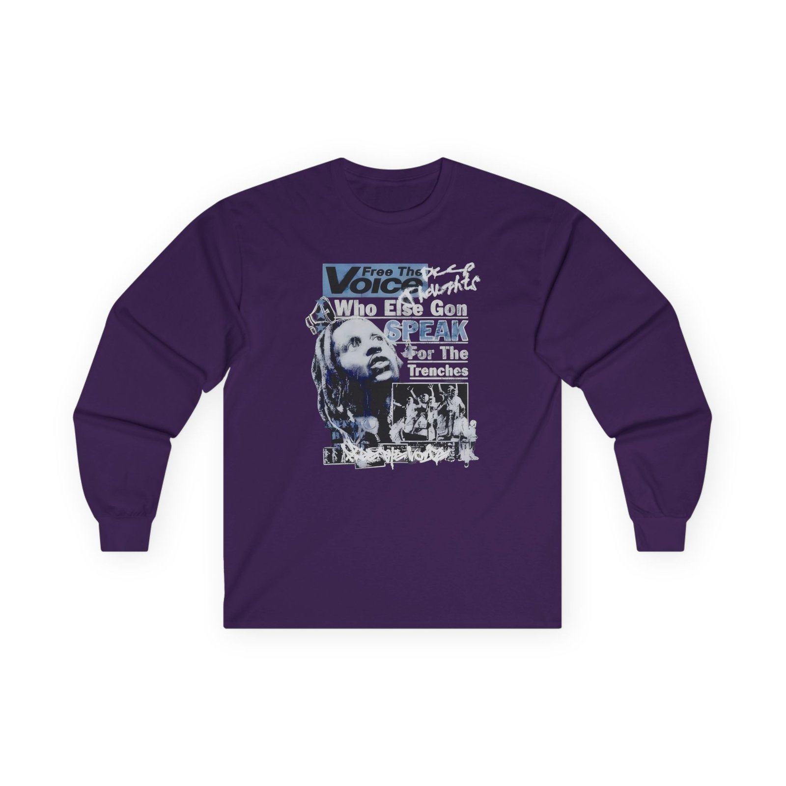 Lil Durk Free the Voice Unisex Ultra Cotton Long Sleeve Tee