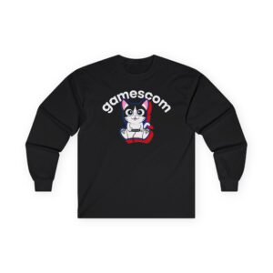 Gamescom Gamer Cat Unisex Ultra Cotton Long Sleeve Tee
