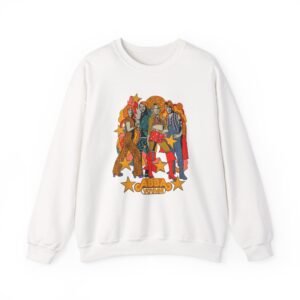 Abba Voyage Illustration Natural Unisex Heavy Blend™ Crewneck Sweatshirt