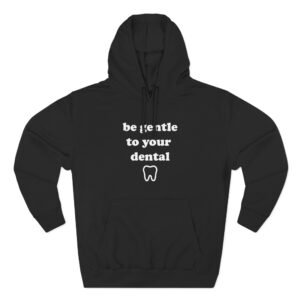Dentist Three-Panel Fleece Hoodie