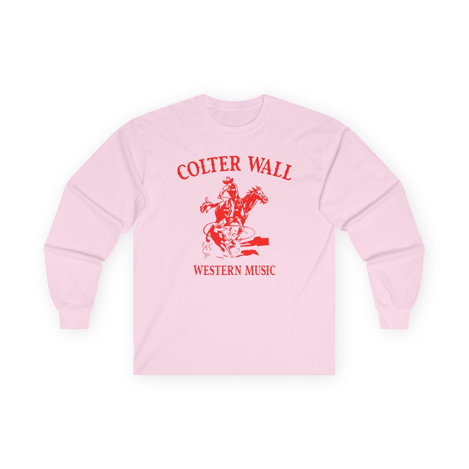 Colter Wall Western Music Youth Unisex Ultra Cotton Long Sleeve Tee