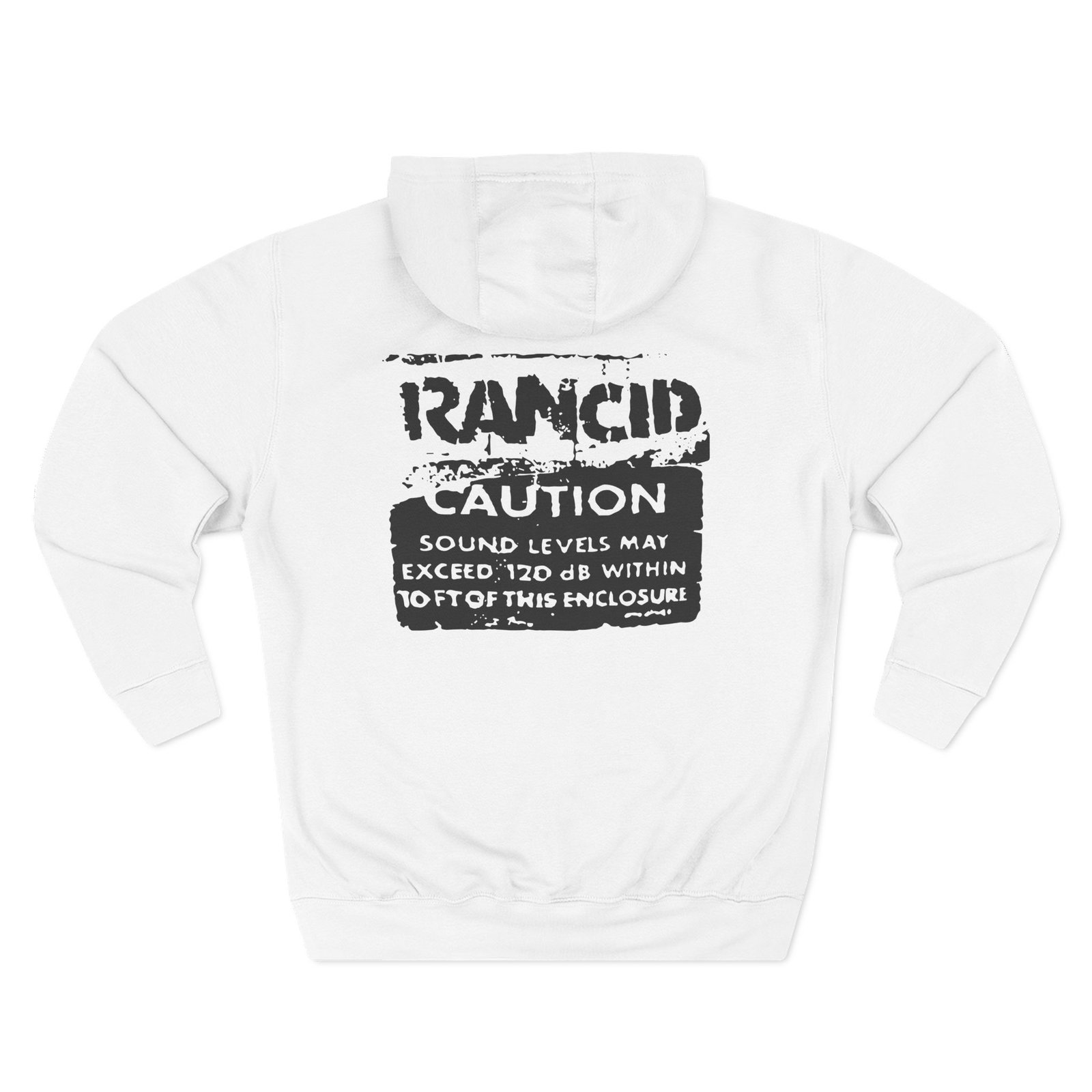 Rancid Screaming Mohawk Three-Panel Fleece Hoodie