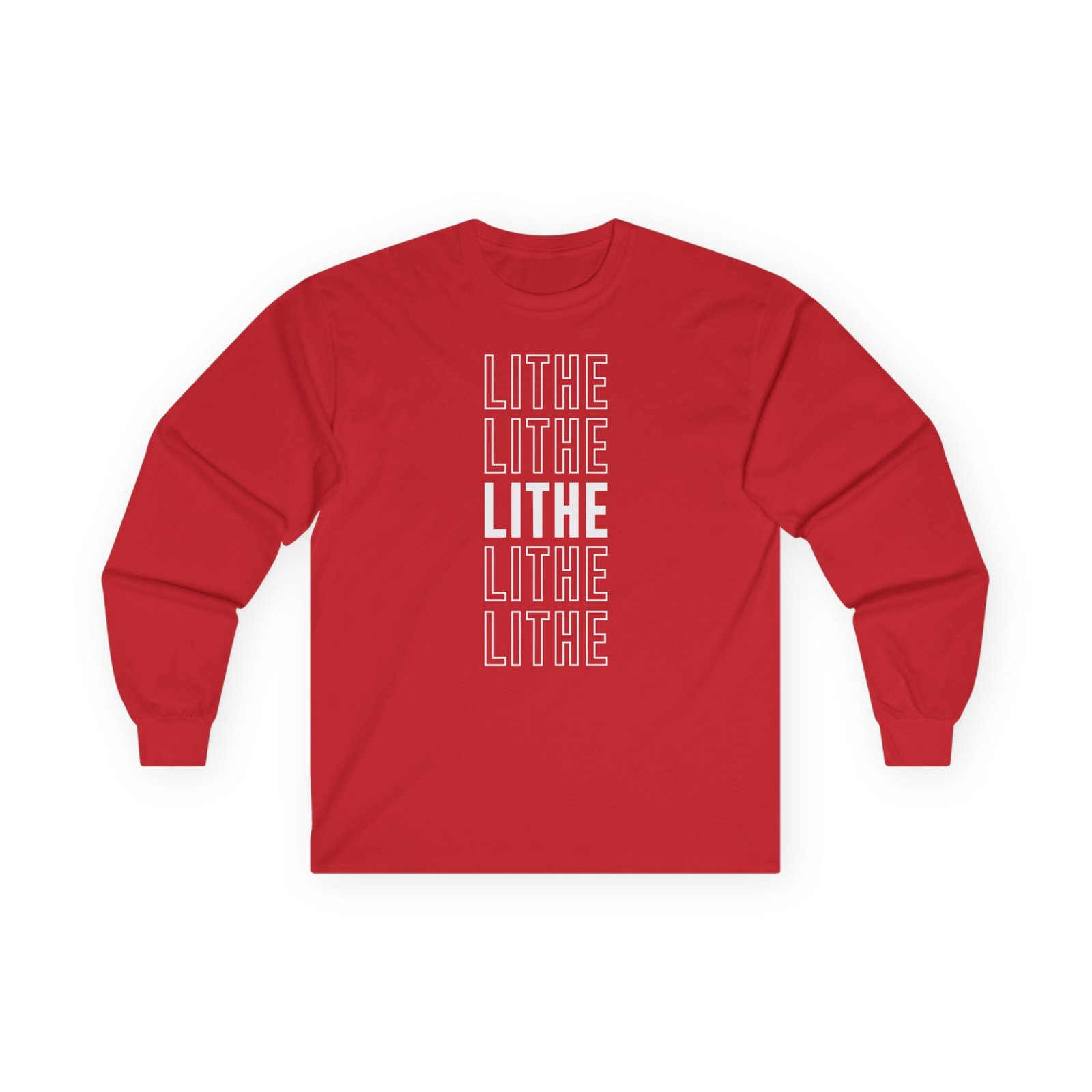 Unisex Lithe Ultra Cotton Long Sleeve Tee