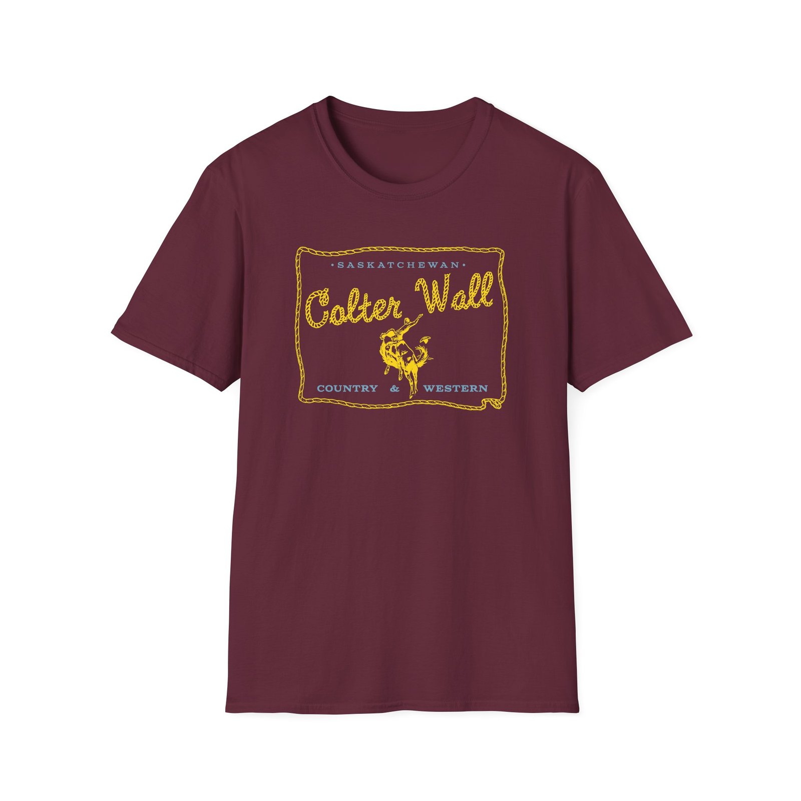 Colter Wall Saskatchewan Unisex Softstyle T-shirt