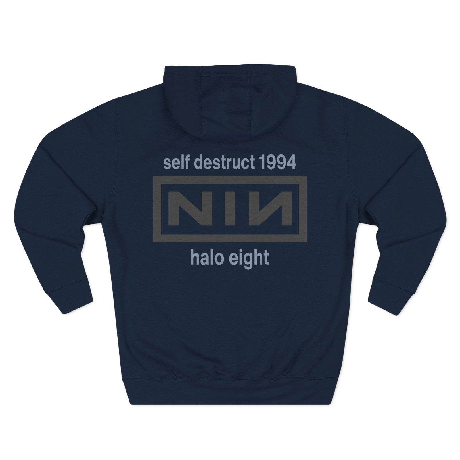 Nine Inch Nails Self Destruct Tour Three-Panel Fleece Hoodie