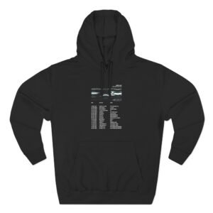 James Blake Playing Robots Into Heaven Date Three-Panel Fleece Hoodie