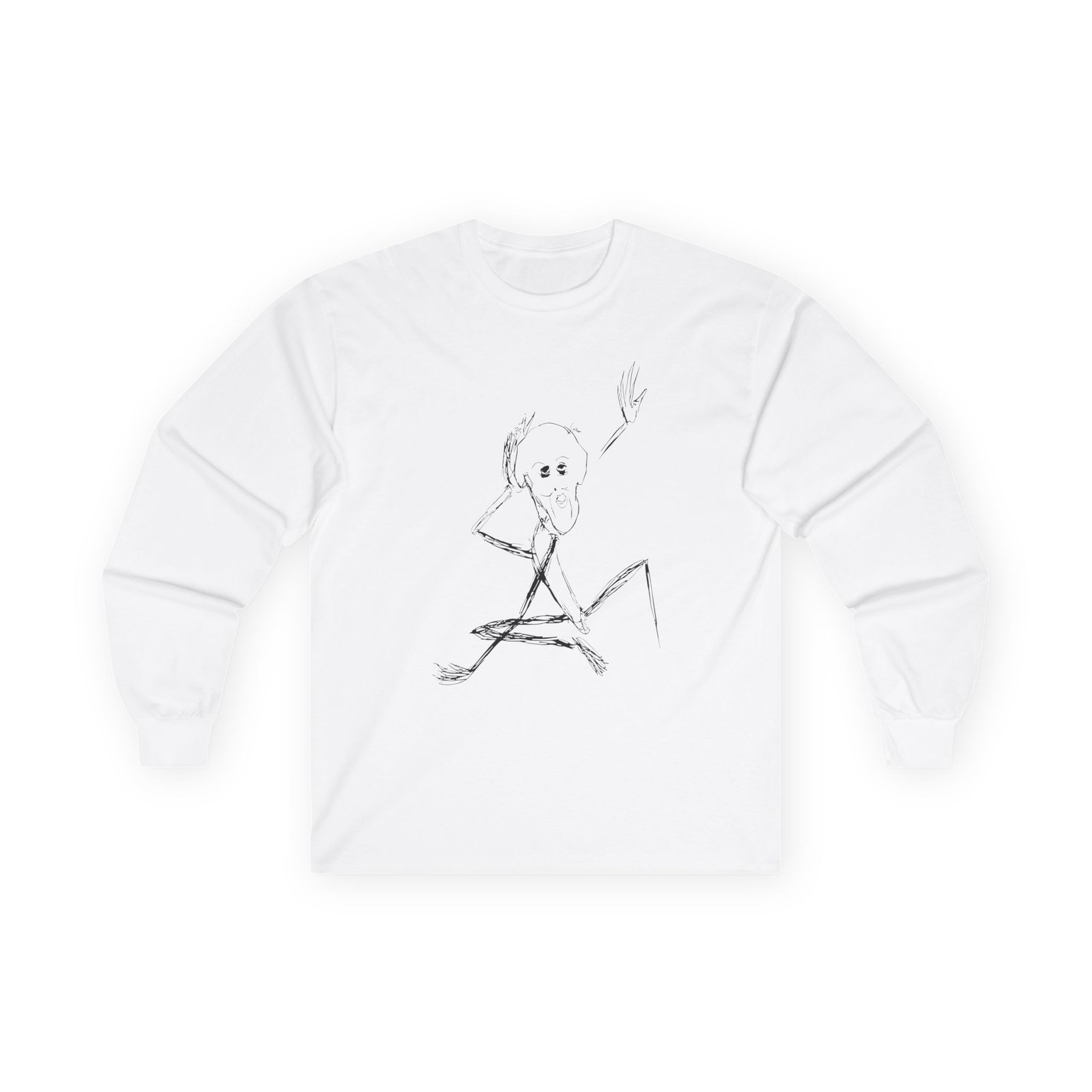 Kurt Cobain Thin Man 2 Unisex Ultra Cotton Long Sleeve Tee