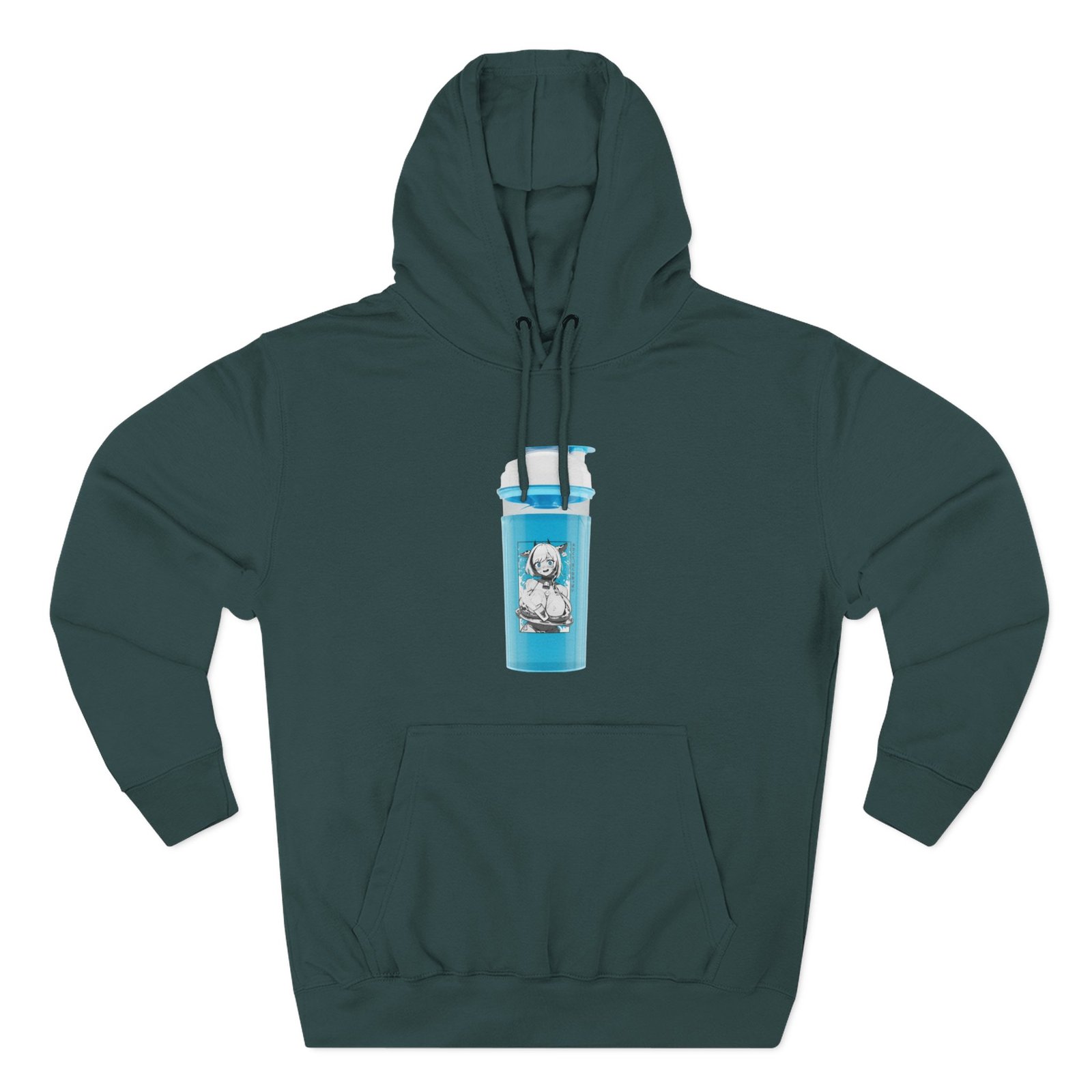 Tectone Three-Panel Fleece Hoodie