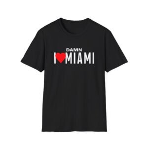 Pitbull I Love Miami Unisex Softstyle T-shirt