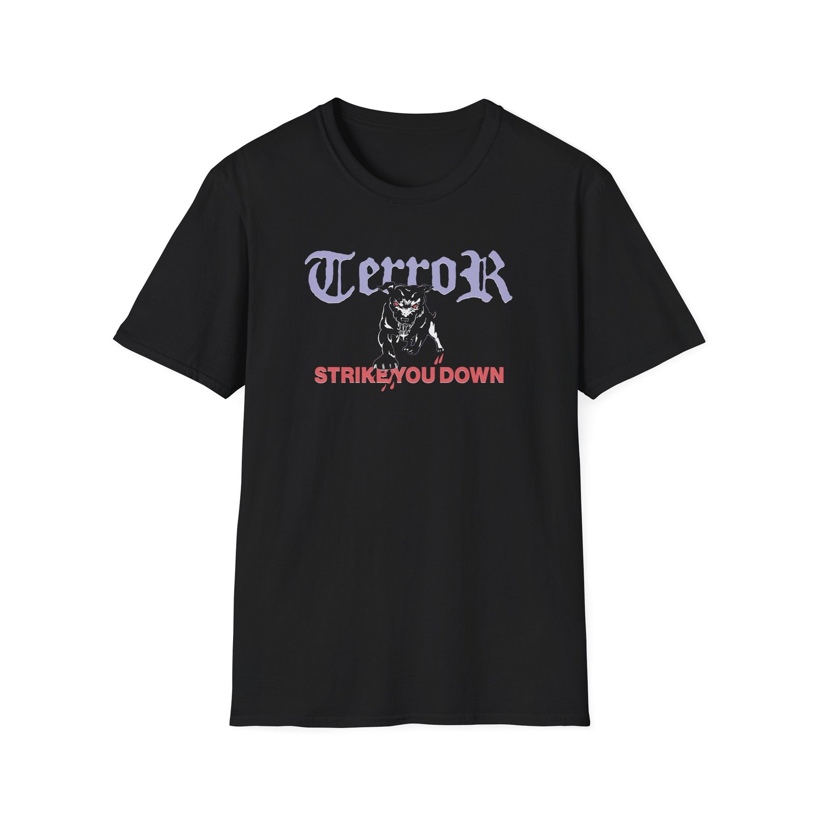Terror Strike You Down Unisex Softstyle T-Shirt