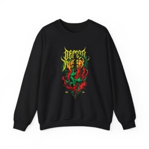 Demon Hunter Engulfed Unisex Heavy Blend™ Crewneck Sweatshirt