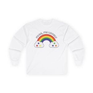 Lauv Fuck I'm Lonely Rainbow Unisex Ultra Cotton Long Sleeve Tee