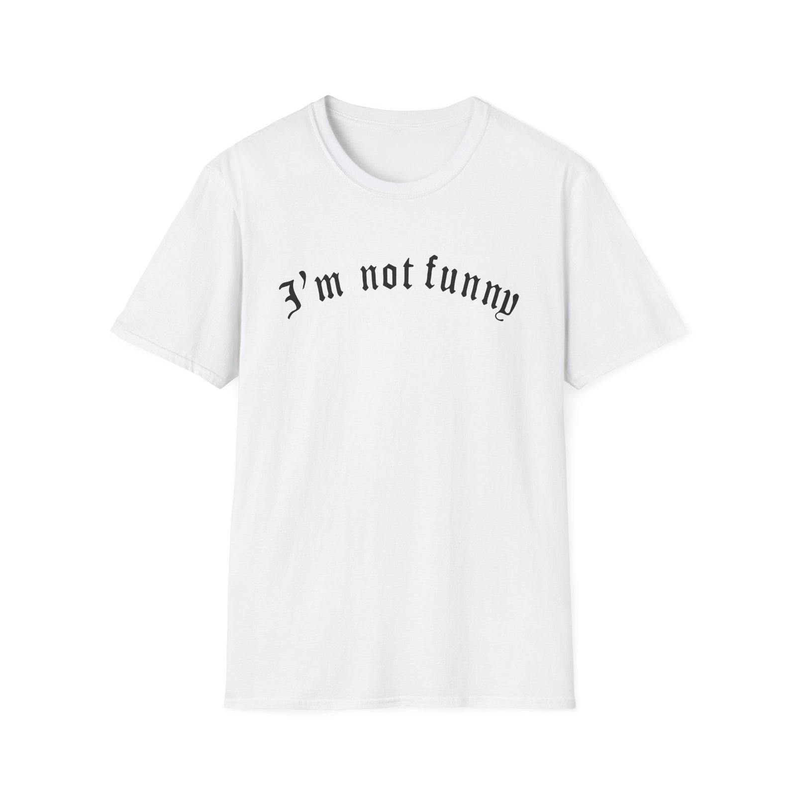 Brooke Monk I’m Not Funny Unisex Softstyle T-Shirt