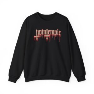 Twin Temple Logo Unisex Heavy Blend™ Crewneck Sweatshirt