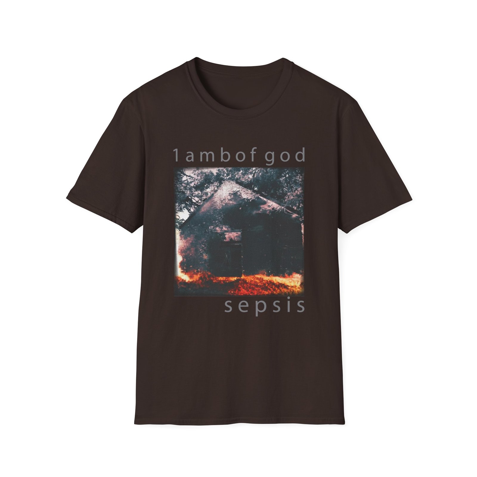 Lamb of God Sepsis Cover Unisex Softstyle T-Shirt