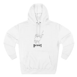 War Hungry Three-Panel Fleece Hoodie
