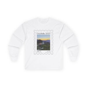 Coachella Desert Views Stamp Unisex Ultra Cotton Long Sleeve Tee