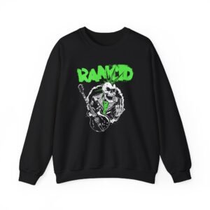 Rancid Skeletim Guitar Unisex Heavy Blend™ Crewneck Sweatshirt