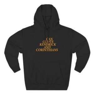 Lecrae Kendrick and Corinthians Three-Panel Fleece Hoodie