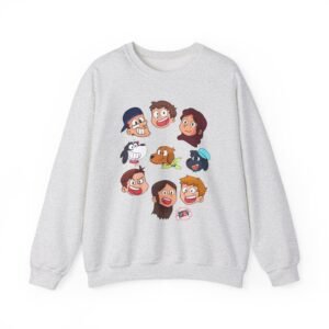 Fgteev Fam Faces Unisex Heavy Blend™ Crewneck Sweatshirt