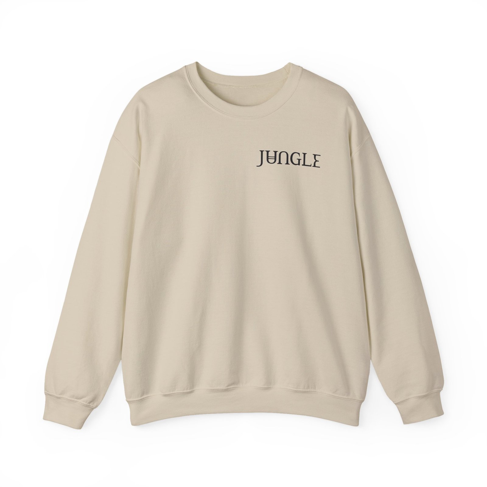 Jungle Black Hella Logos Unisex Heavy Blend™ Crewneck Sweatshirt