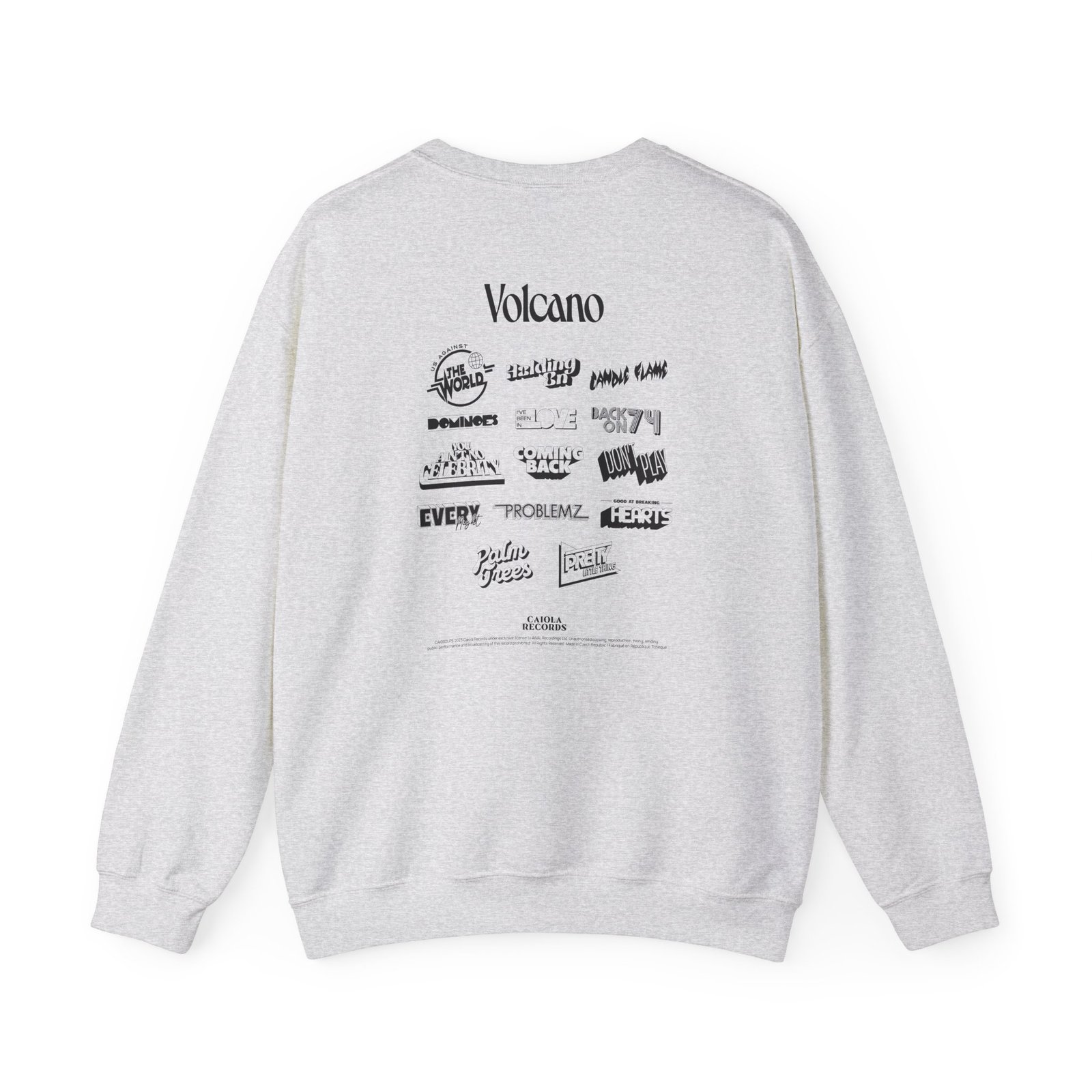 Jungle Black Hella Logos Unisex Heavy Blend™ Crewneck Sweatshirt