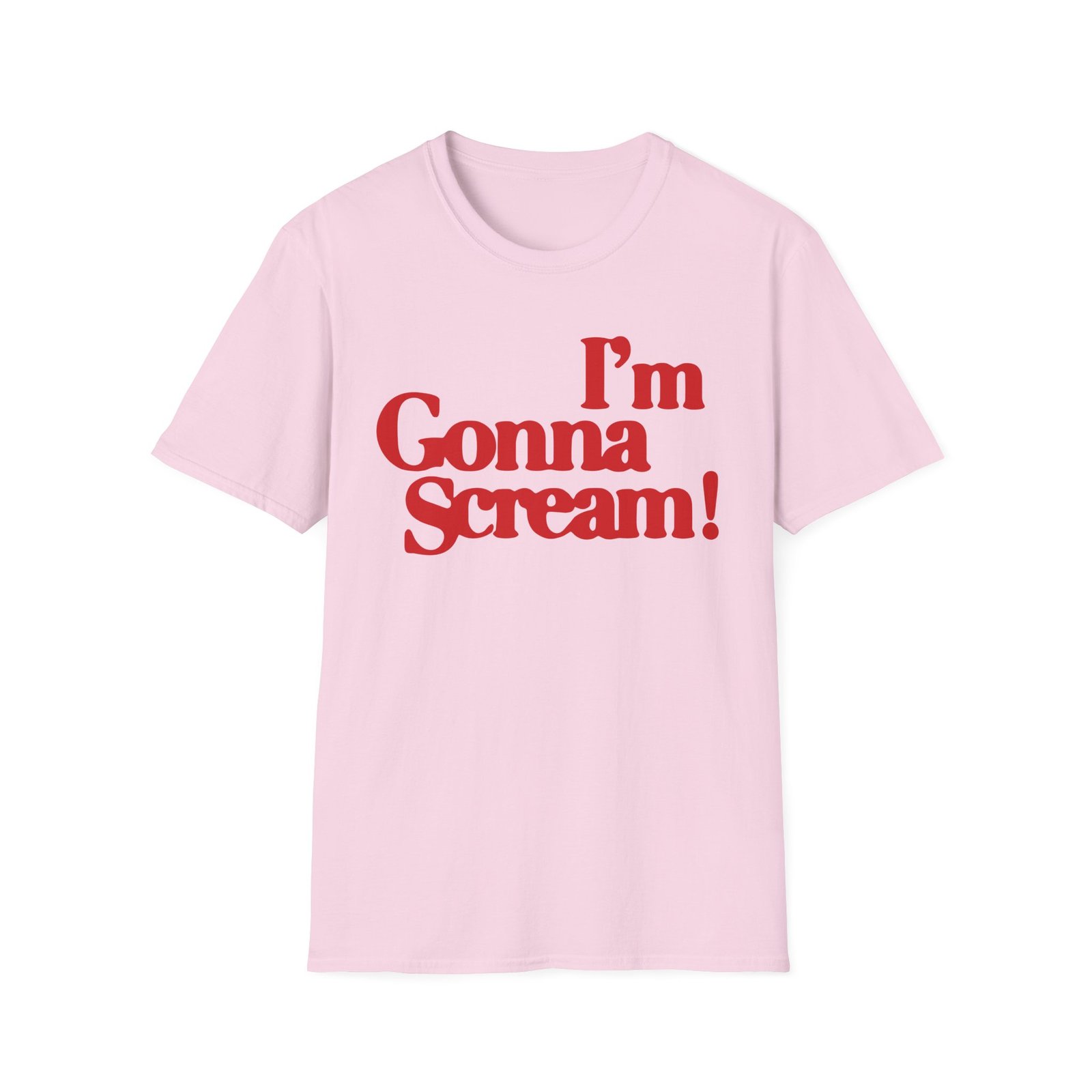 Remi Wolf I'm Gonna Scream Unisex Softstyle T-shirt