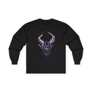 Demon Hunter Peace Skull Unisex Ultra Cotton Long Sleeve Tee