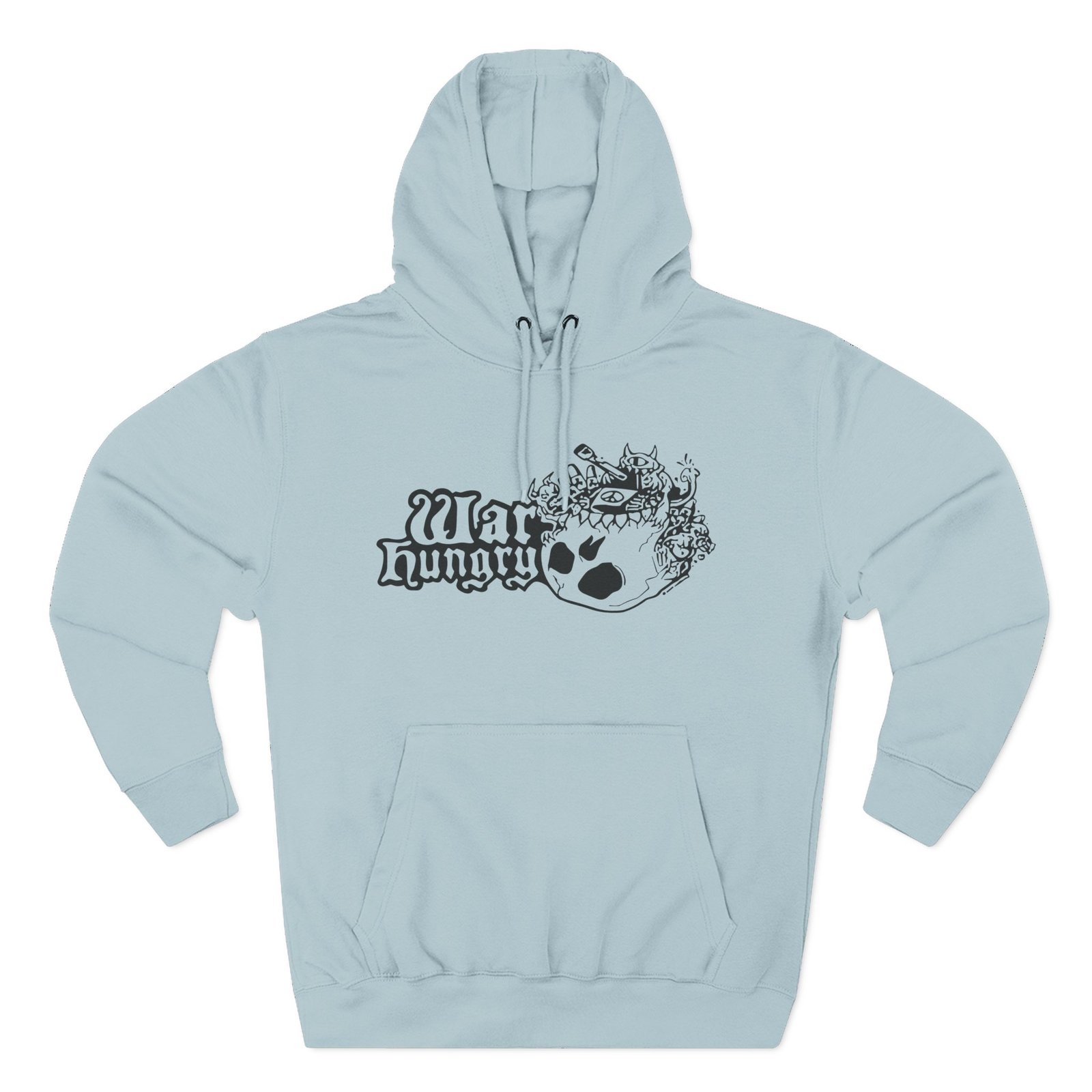 War Hungry Three-Panel Fleece Hoodie