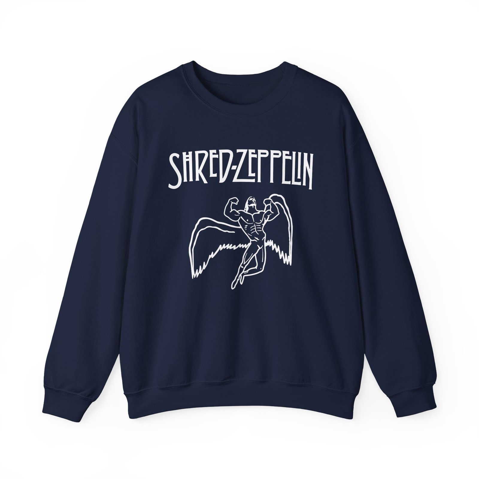 Dom Shred Zeppelin Unisex Heavy Blend™ Crewneck Sweatshirt