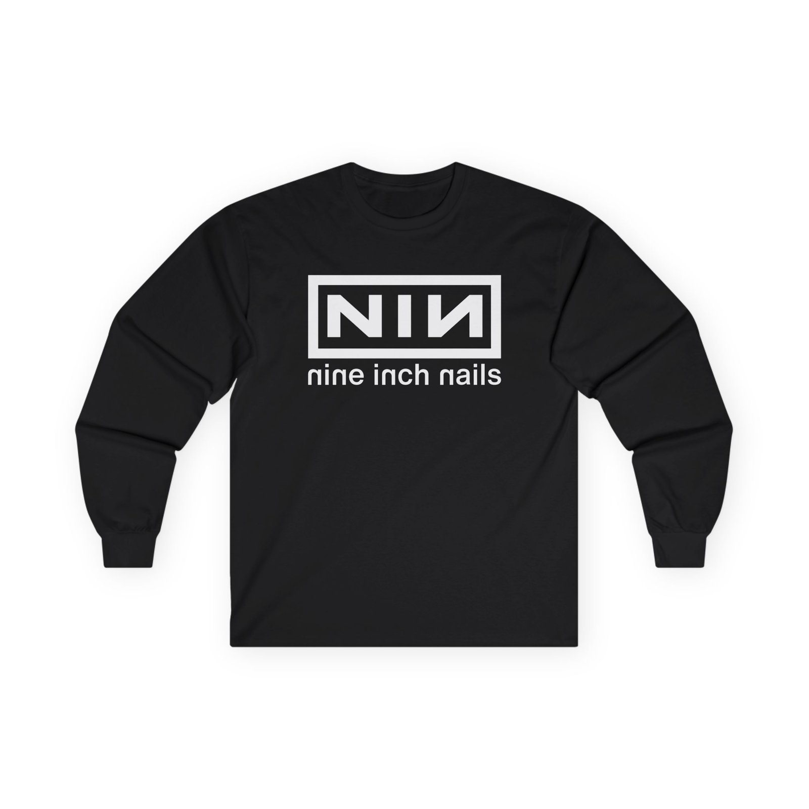 Nine Inch Nails PHM Era Logo Unisex Ultra Cotton Long Sleeve Tee
