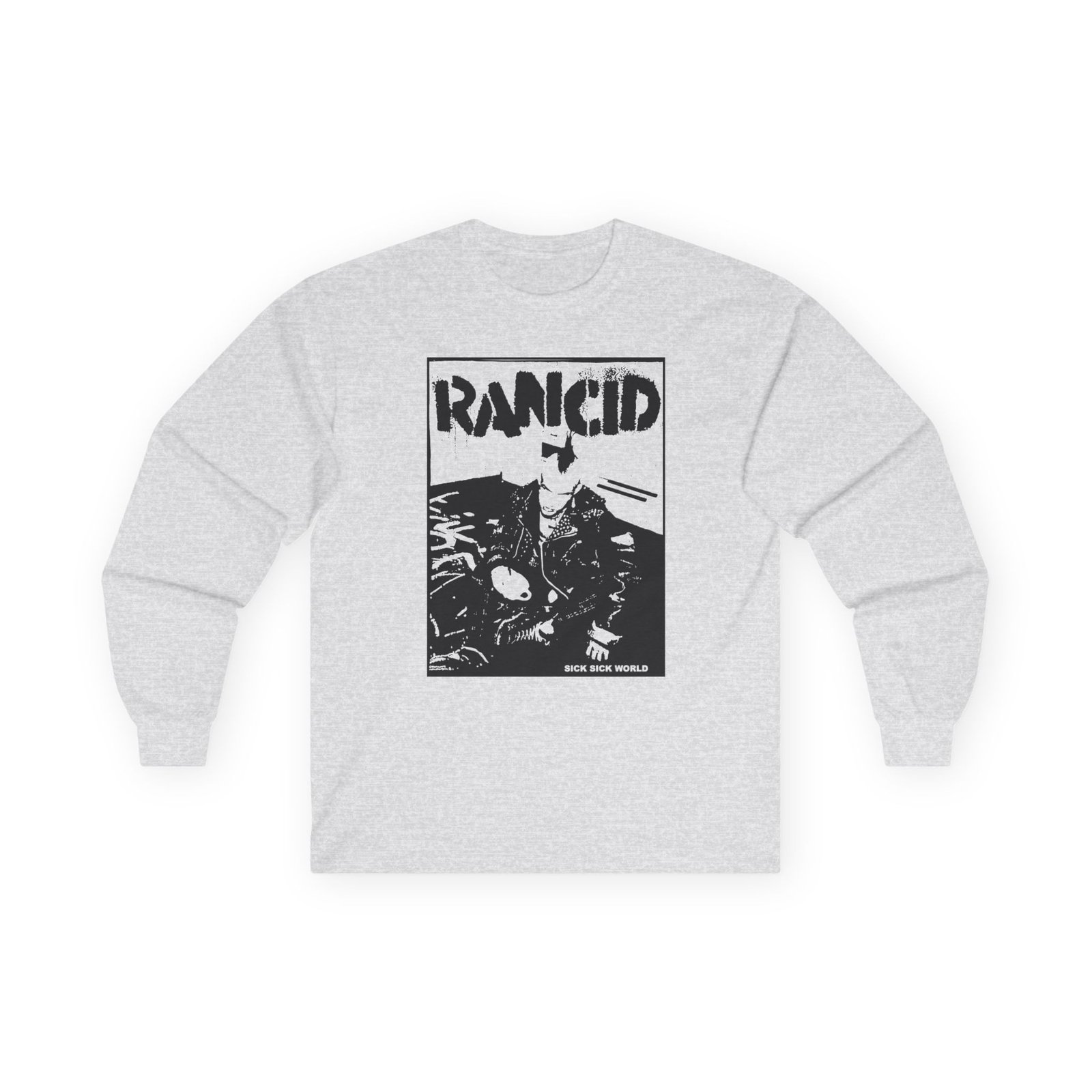 Rancid Sick Sick World Unisex Ultra Cotton Long Sleeve Tee