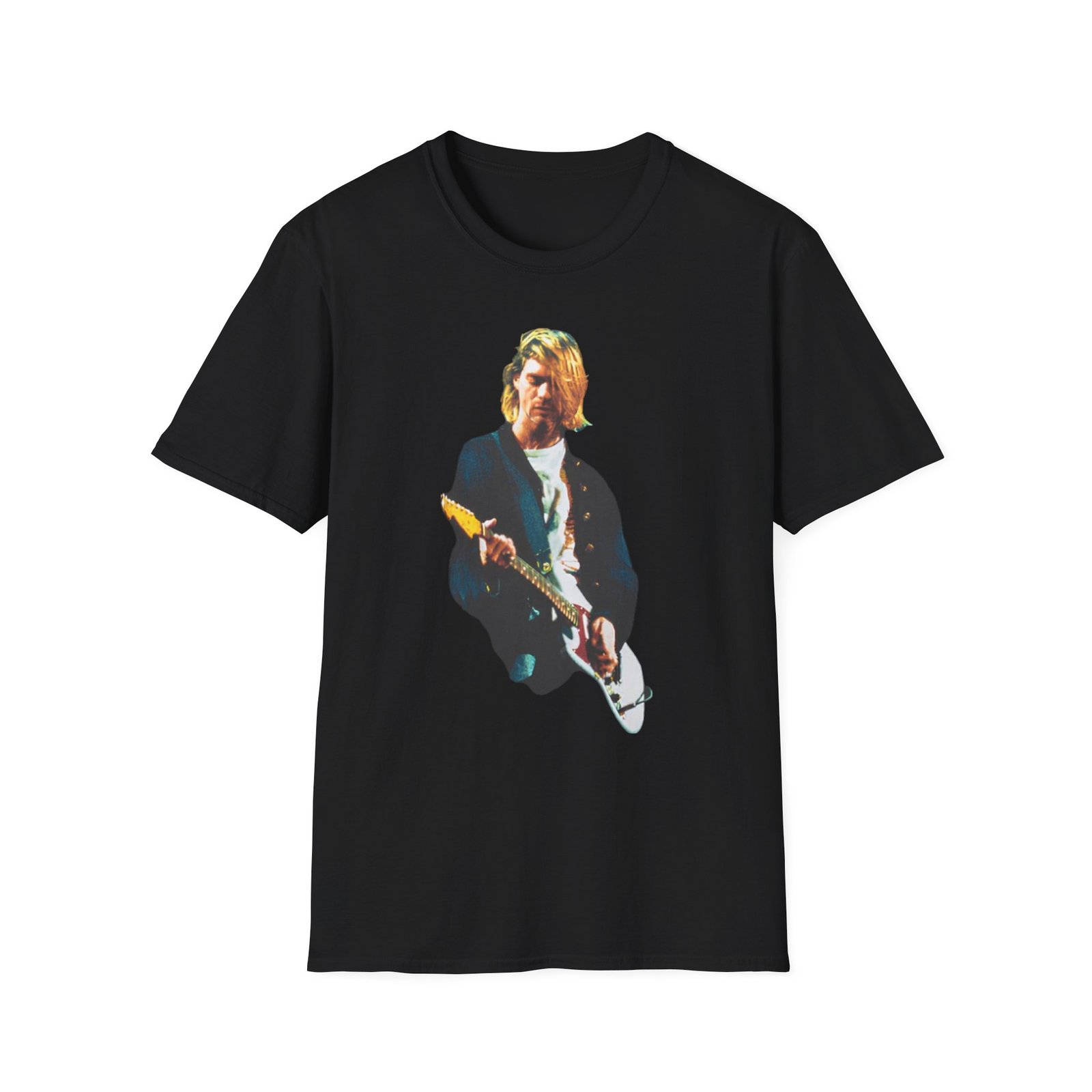 Kurt Cobain Unisex Softstyle T-Shirt