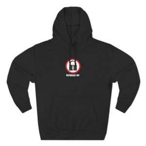 Autopilot Off Logo Three-Panel Fleece Hoodie