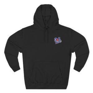Dokibird Three-Panel Fleece Hoodie