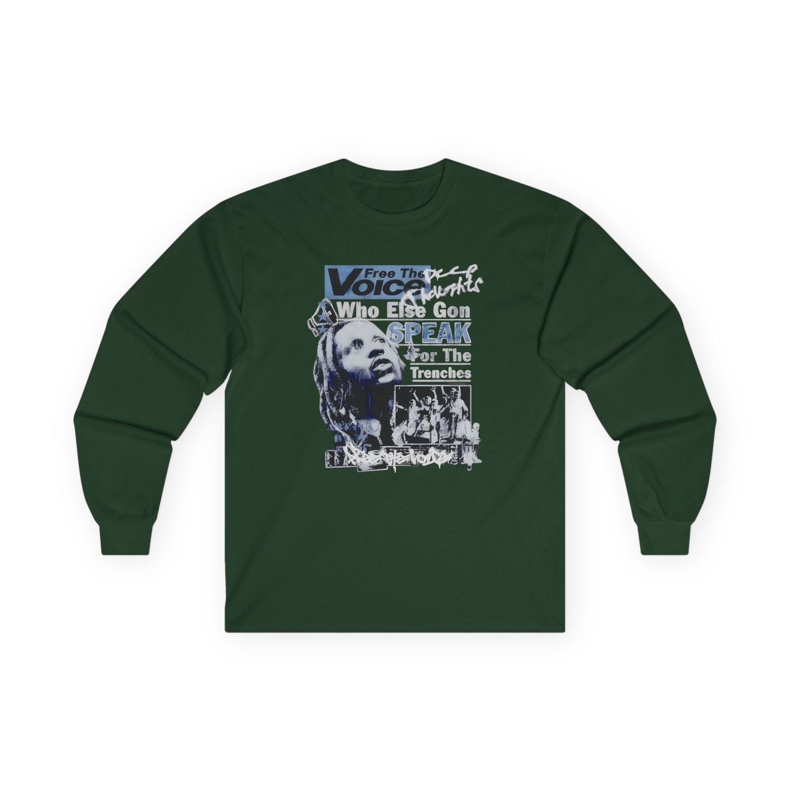 Lil Durk Free the Voice Unisex Ultra Cotton Long Sleeve Tee