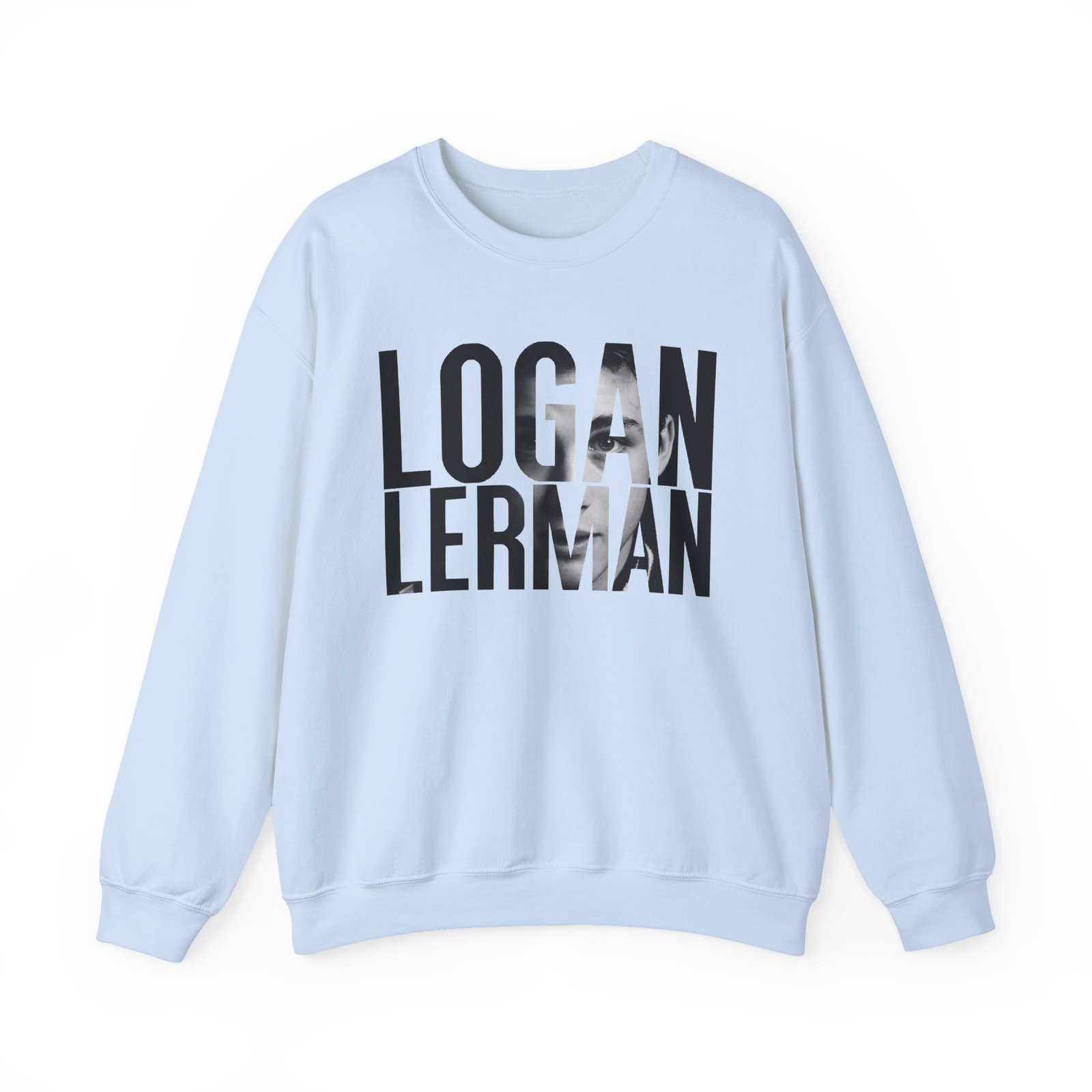 Logan Lerman Unisex Heavy Blend™ Crewneck Sweatshirt