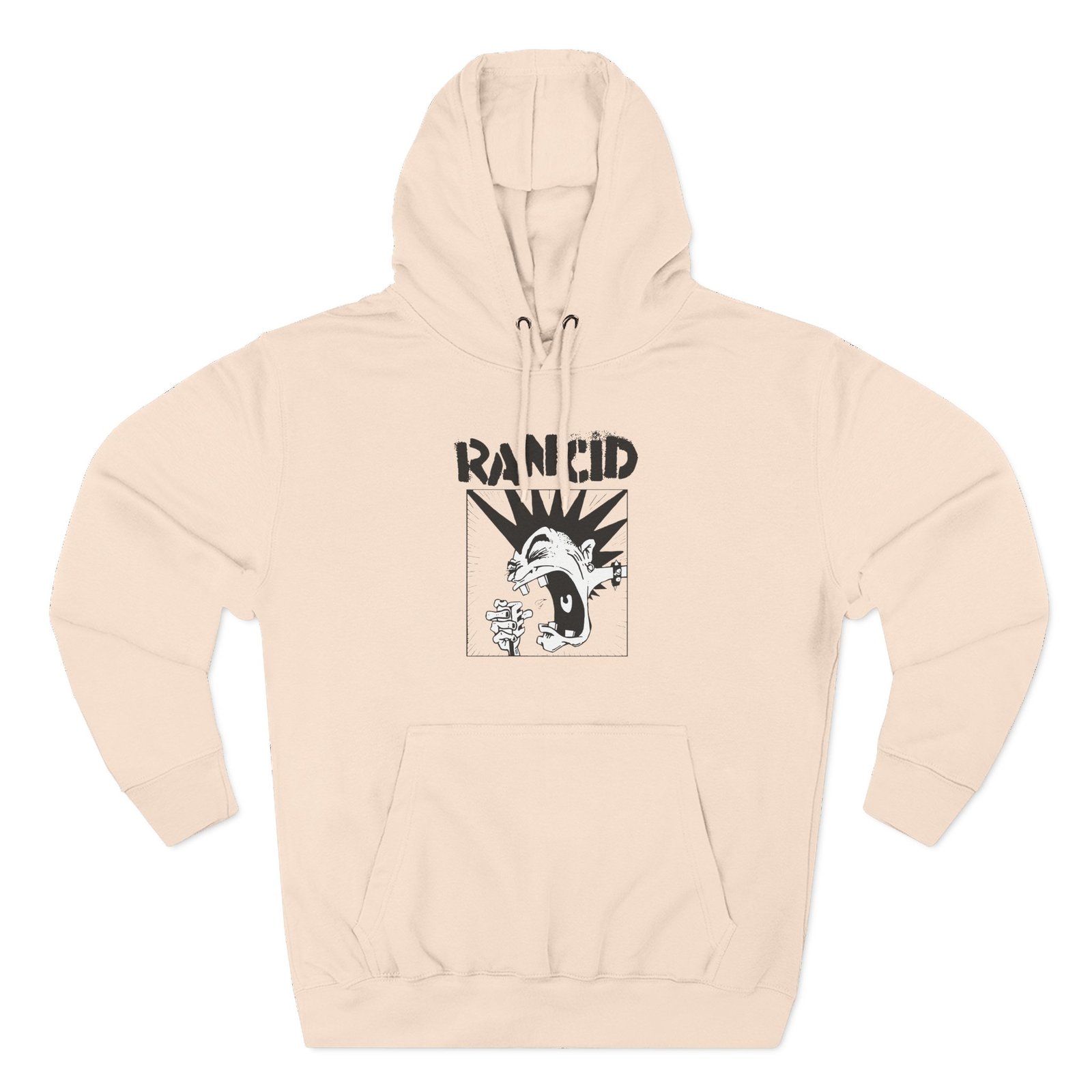 Rancid Screaming Mohawk Three-Panel Fleece Hoodie