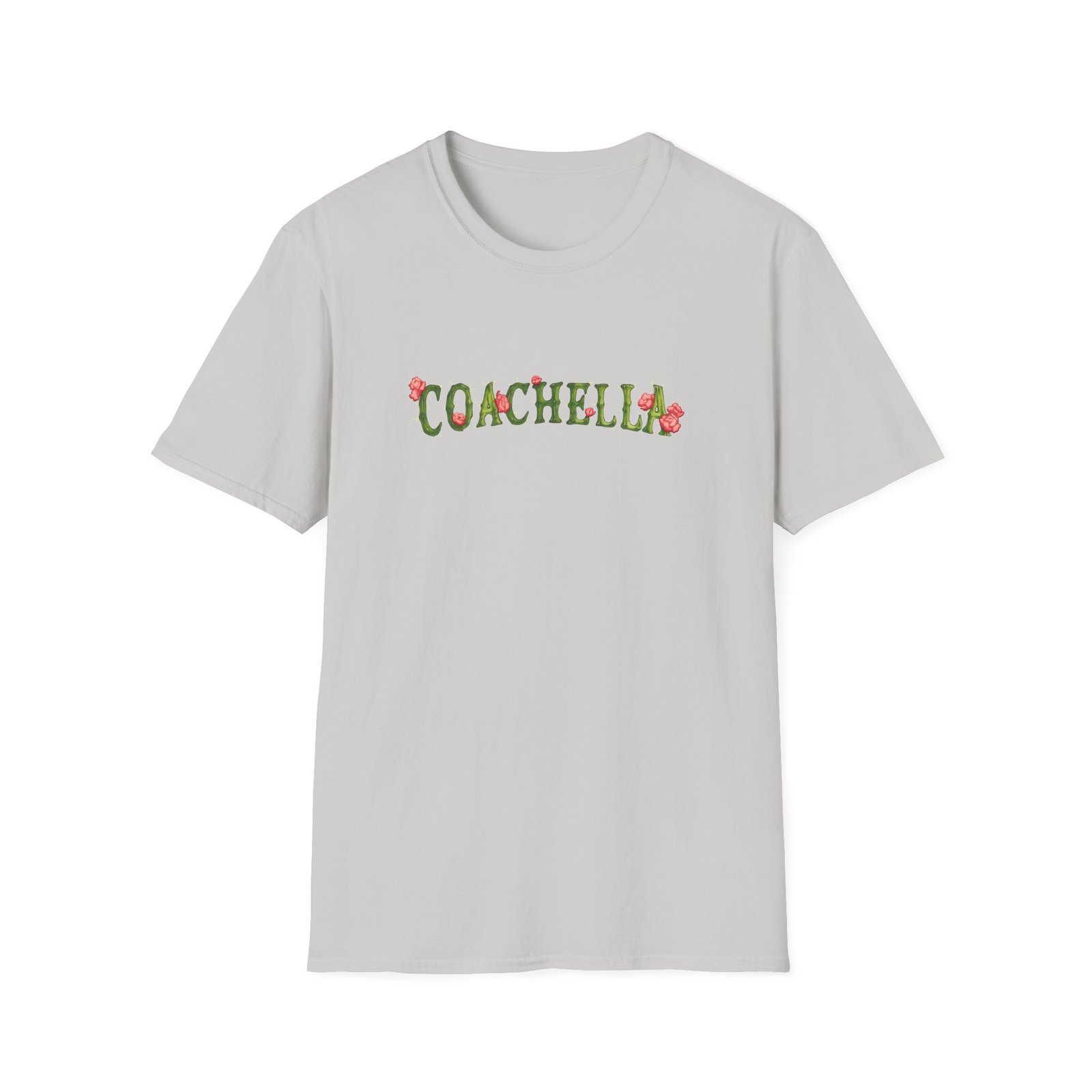 Coachella Flower Unisex Softstyle T-Shirt