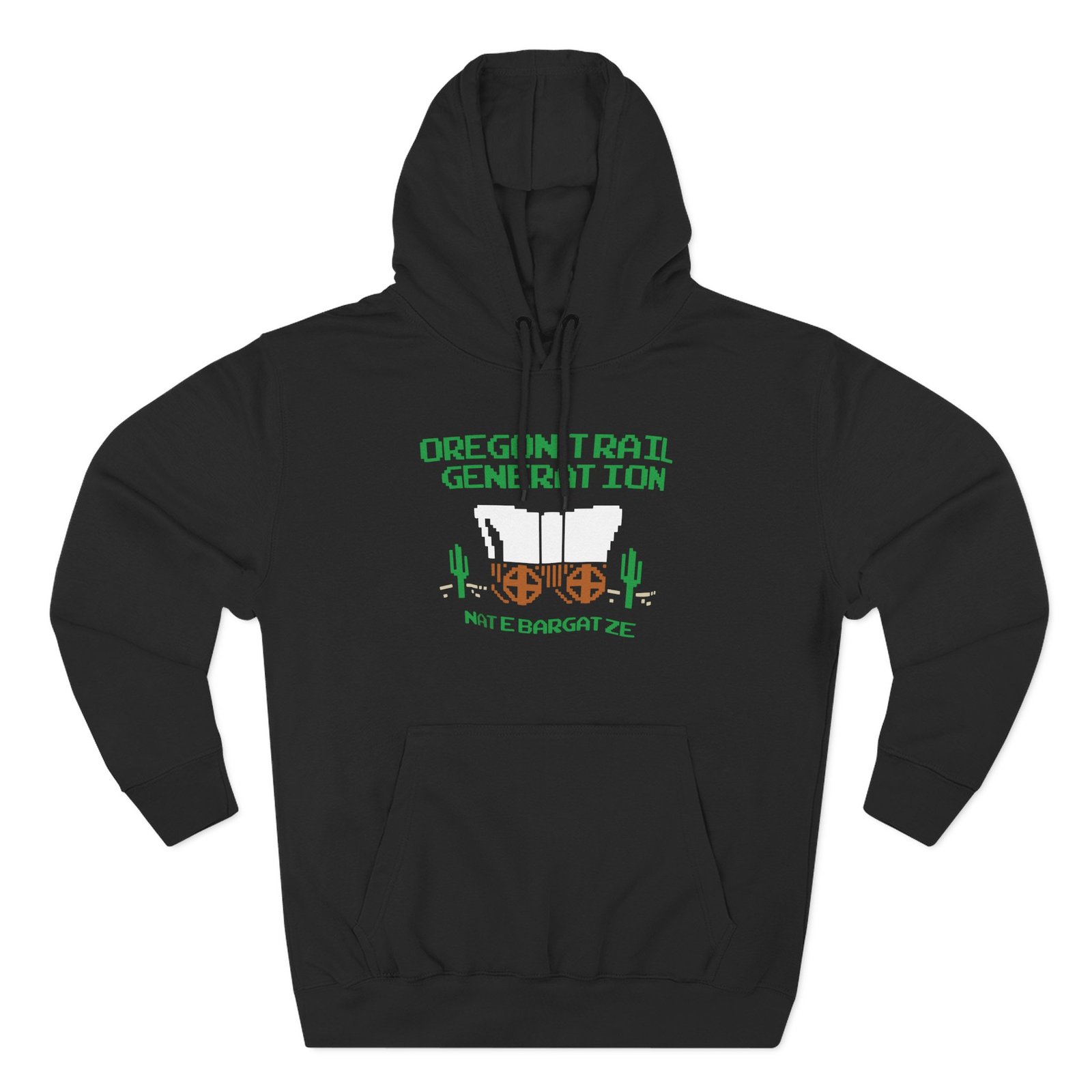 Nate Bargatze Oregon Trail Generation Three-panel Fleece Hoodie