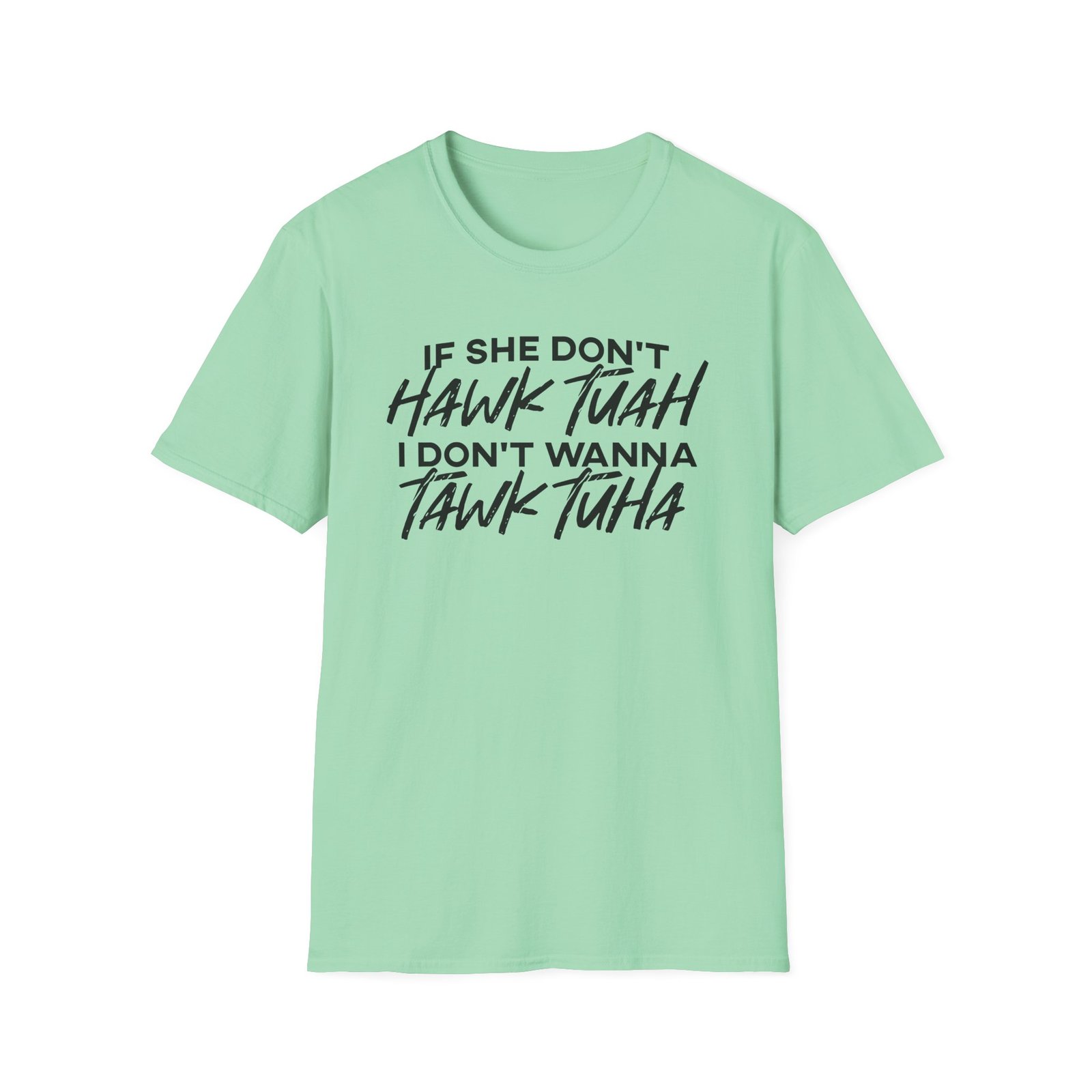 Hawk Tuah Unisex Softstyle T-Shirt