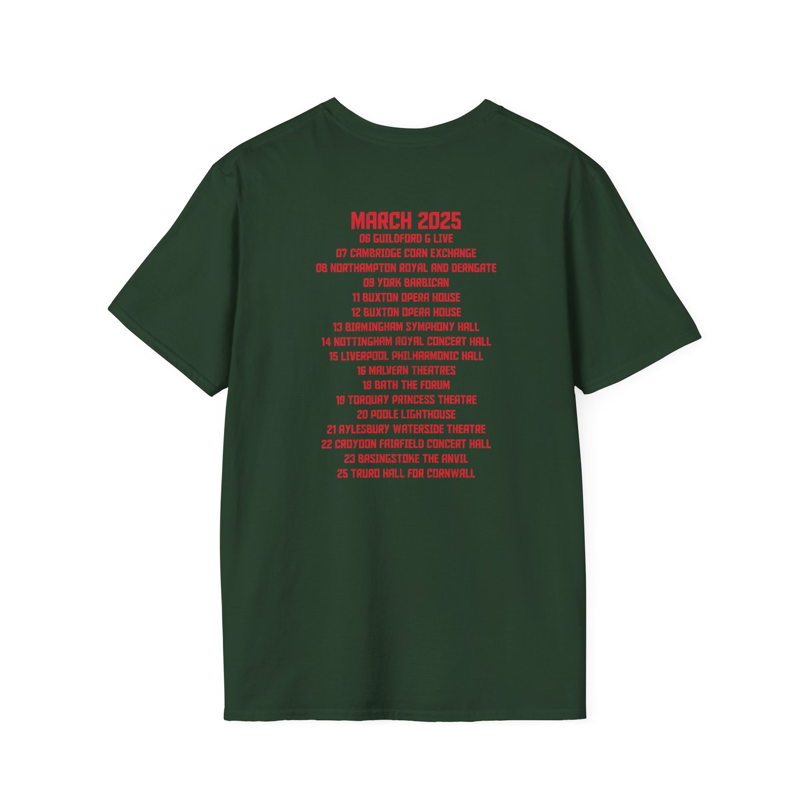 Levellers 2025 March We the Collective Tour Unisex Softstyle T-Shirt