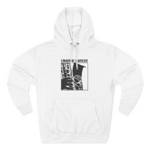 Charlie Parker Saxophone Three-Panel Fleece Hoodie