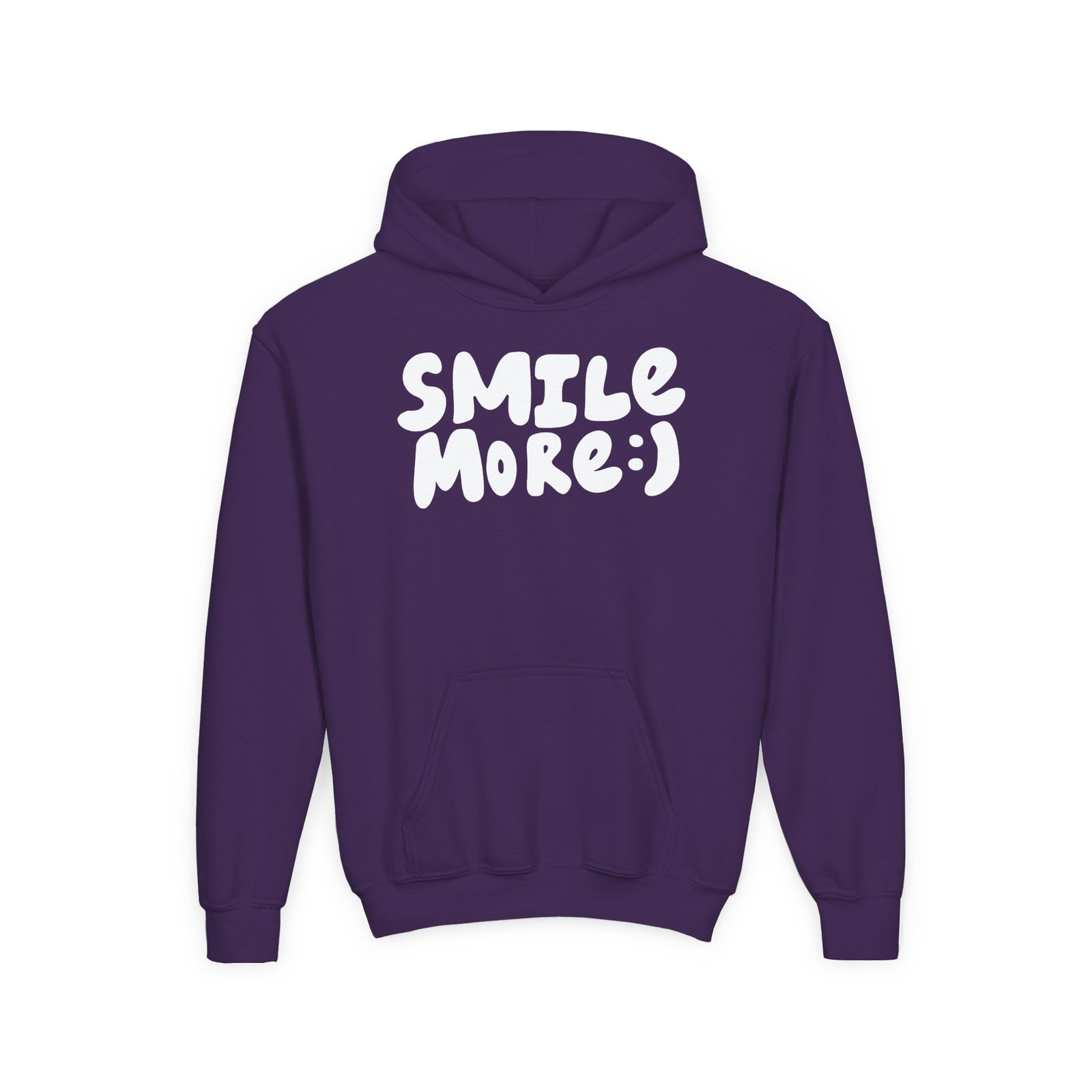 Youth Roman Atwood Smile More Heavy Blend Hooded Sweatshirt