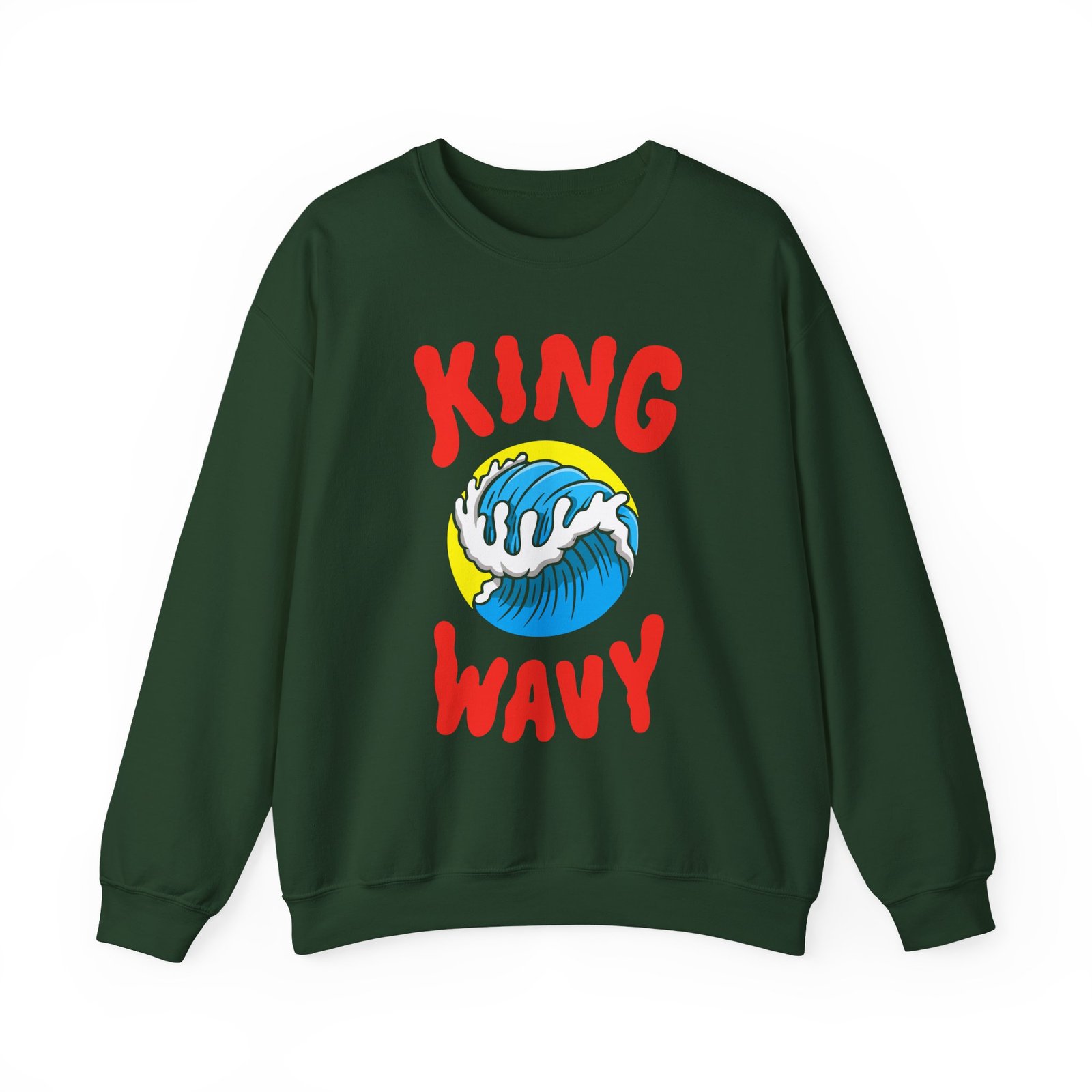 Kyle King Wavy Unisex Heavy Blend™ Crewneck Sweatshirt